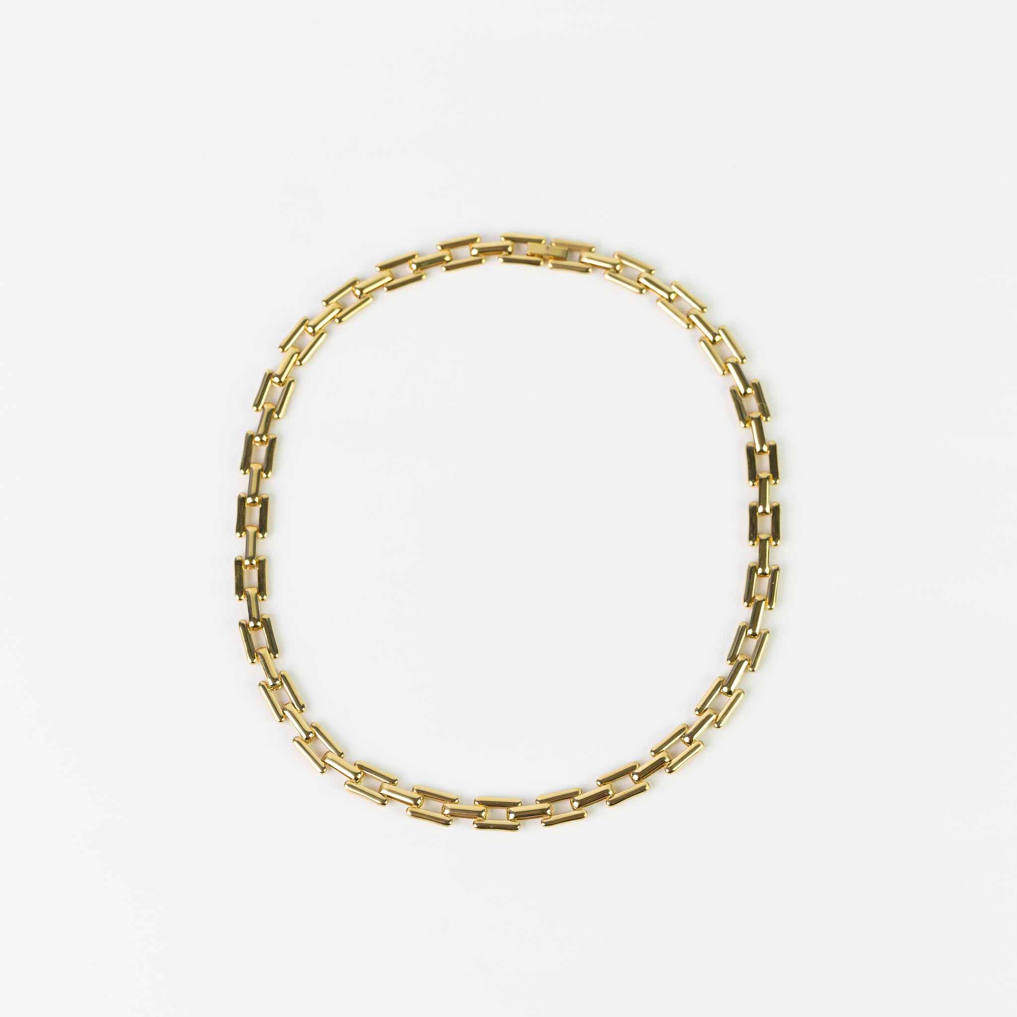 Clara Square Chain Necklace