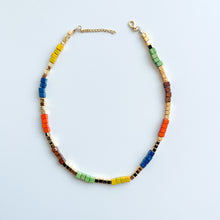 Load image into Gallery viewer, Wood bead necklace
