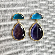 Load image into Gallery viewer, Cats Eye Earrings - Wide
